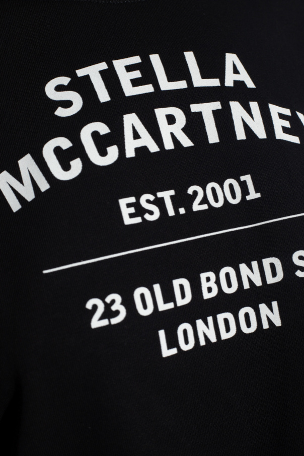 Stella McCartney Cropped T-shirt with logo
