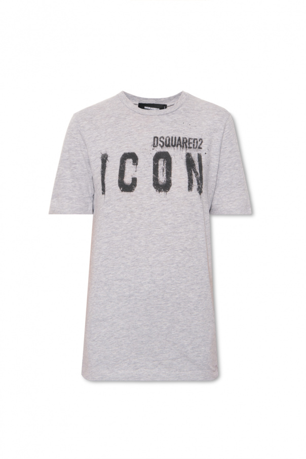 Dsquared2 T-shirt logo-embroidered with logo