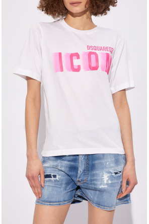 Dsquared2 T-shirt stacked with logo