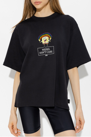 GCDS GCDS Bonpoint Tom slogan-print T-shirt Grau™