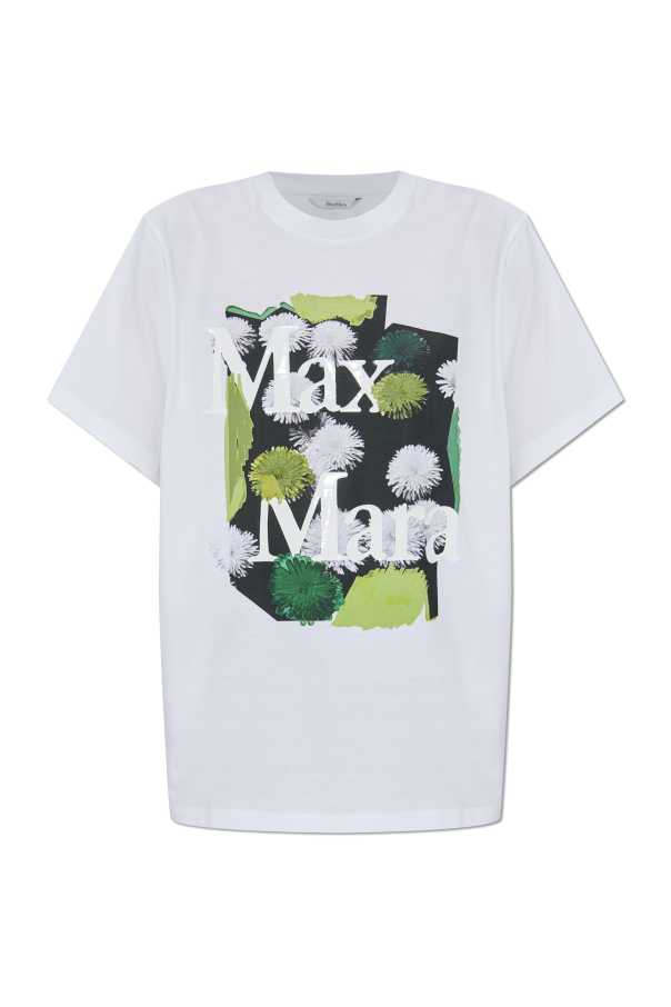 T-shirt with "Sequoia" print od Max Mara