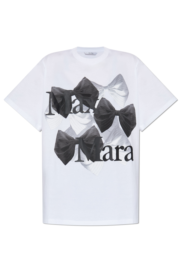 T-shirt with "Sequoia" print od Max Mara