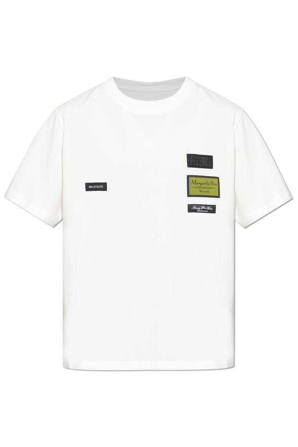 T-shirt with patches od MM6 Maison Margiela