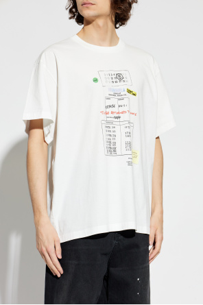 MM6 Maison Margiela T-shirt com estampado