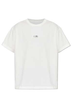 T-shirt with logo patch