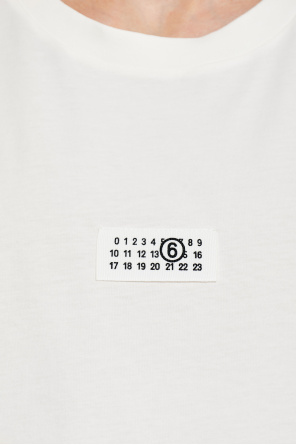 MM6 Maison Margiela T-shirt with logo patch