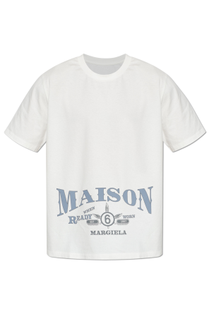 Camiseta con logotipo estampado od MM6 Maison Margiela