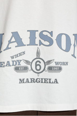 MM6 Maison Margiela T-shirt with printed logo