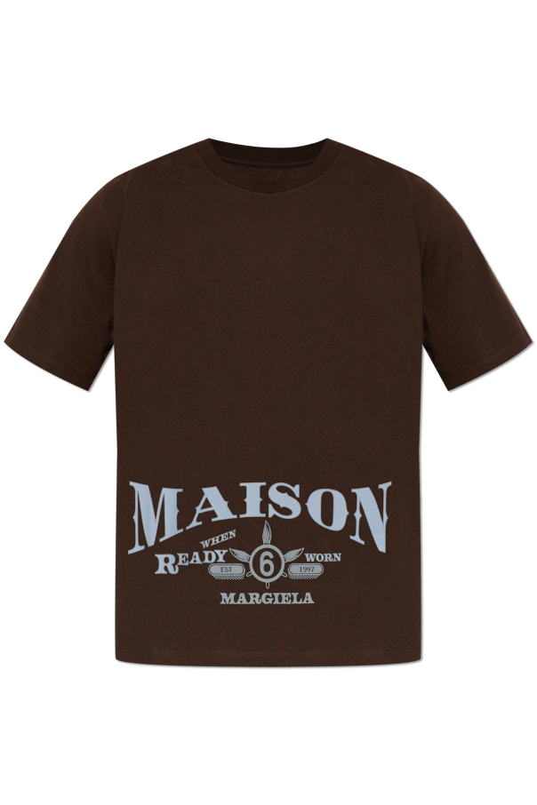 T-shirt with print od MM6 Maison Margiela