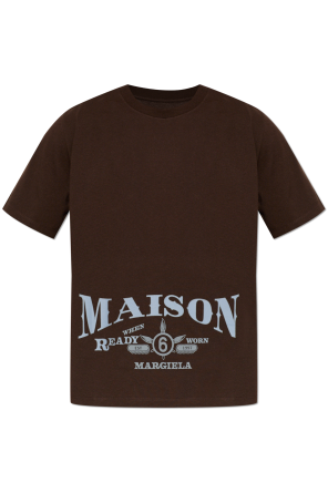 Camiseta con estampado od MM6 Maison Margiela
