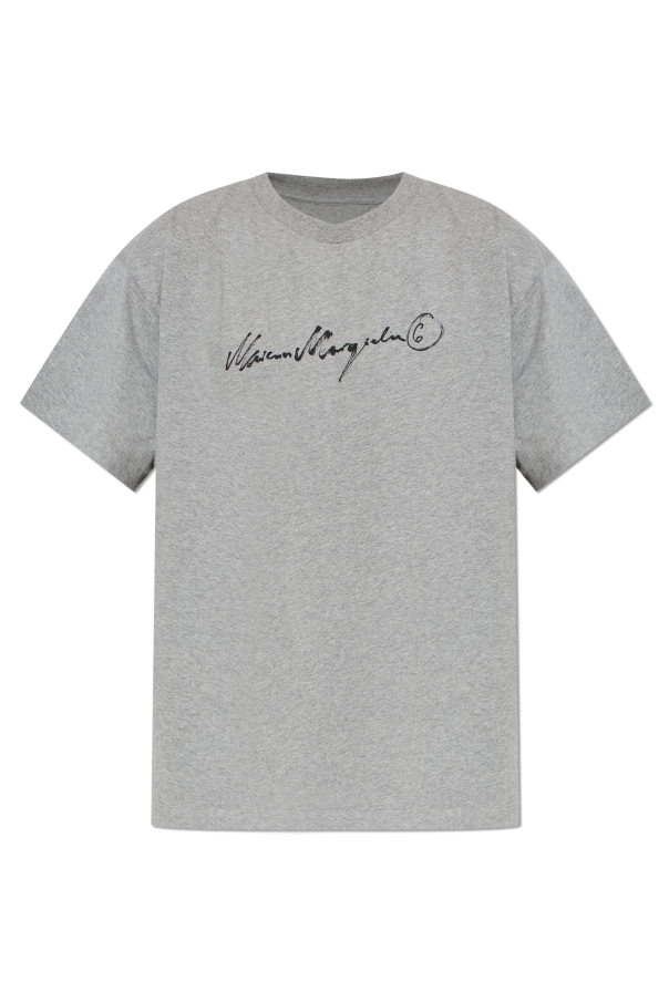 T-shirt with printed logo od MM6 Maison Margiela