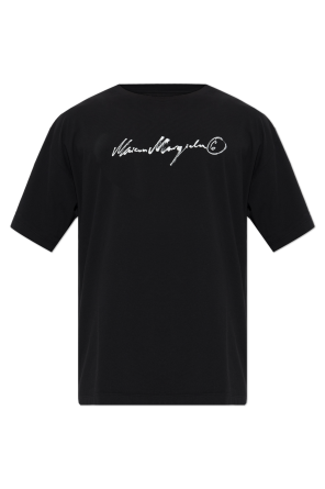 T-shirt with printed logo od MM6 Maison Margiela