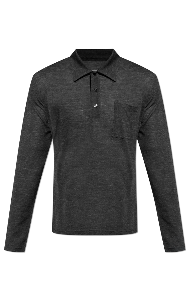 Slightly transparent polo od MM6 Maison Margiela