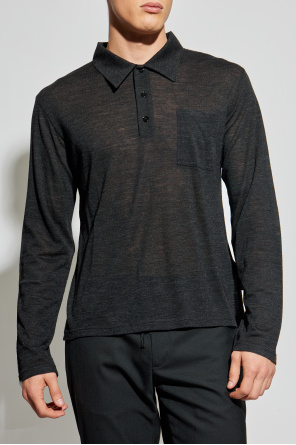 MM6 Maison Margiela Leicht transparentes Polo