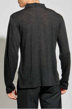 MM6 Maison Margiela Leicht transparentes Polo