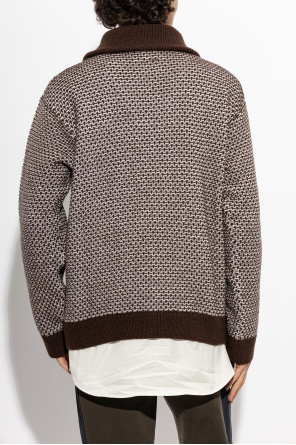 MM6 Maison Margiela Sweater with a stand-up collar