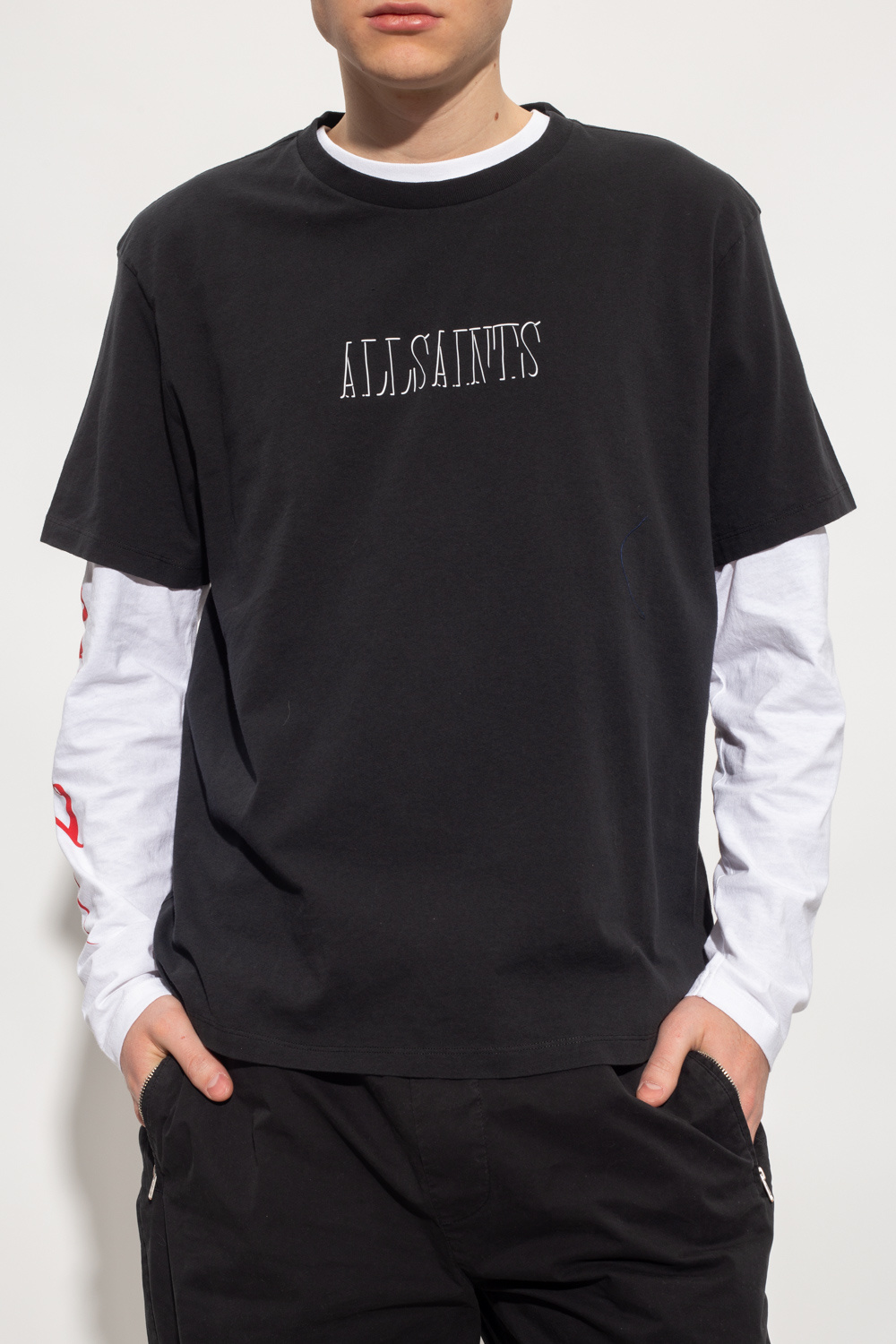 AllSaints ‘Shadow’ T-shirt with logo