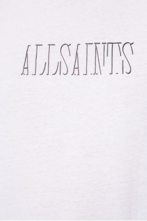 AllSaints ‘Shadow’ T-shirt Brown with Polo