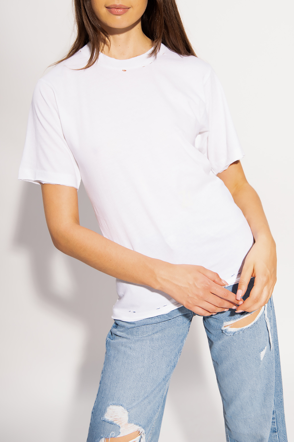 Zadig & Voltaire contrast layered shirt White