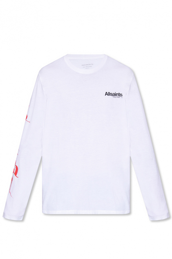 AllSaints ‘Silver’ T-shirt with long sleeves