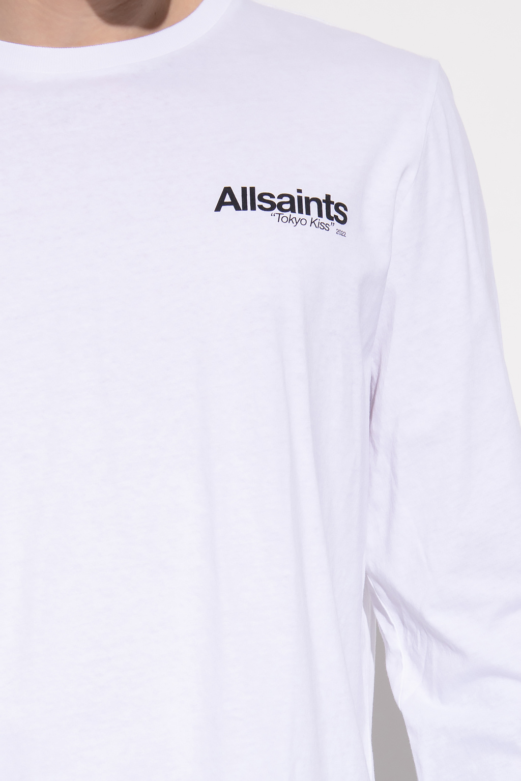 AllSaints ‘Silver’ T-shirt Sweatshirts with long sleeves