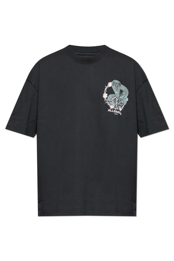 T-shirt `Snakebite` od AllSaints