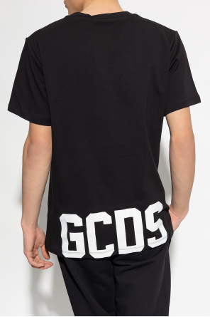 GCDS Barocco-print sweatshirt Nero