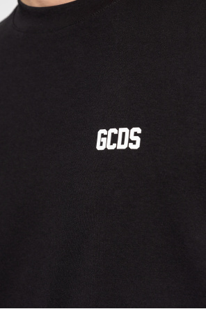 GCDS Barocco-print sweatshirt Nero