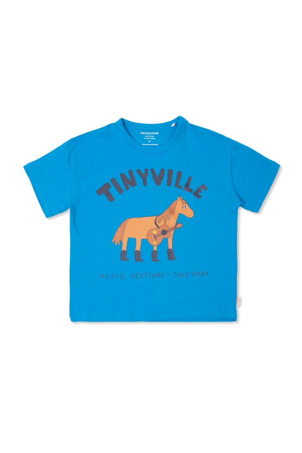 Tiny Cottons T-shirt z motywem konia