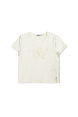 T-shirt z koronką
