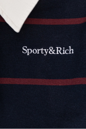 Sporty & Rich Polo shirt from the `Central Park` collection