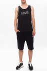 AllSaints BLACK ‘Stamp’ sleeveless top