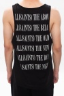 AllSaints BLACK ‘Stamp’ sleeveless top