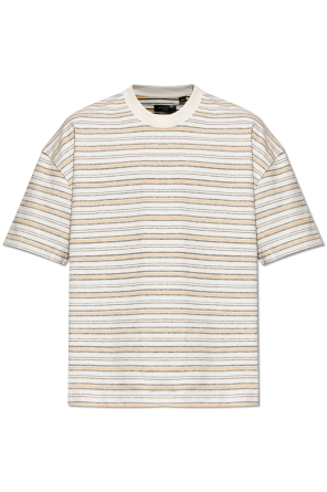 Rokh Beige Nylon Long Sleeve T-Shirt