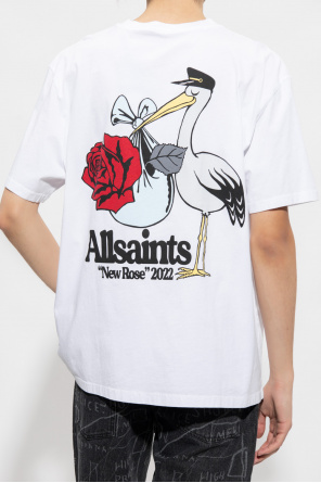 AllSaints ‘Stork’ T-shirt with print