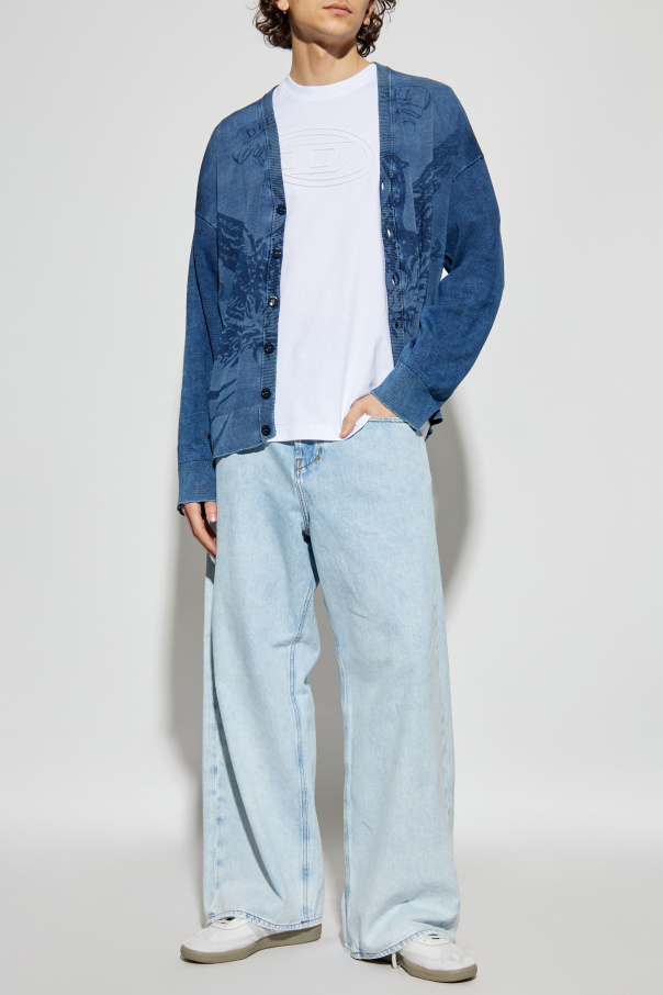 Diesel T-shirt `T-ADJUST-BIGOVAL`