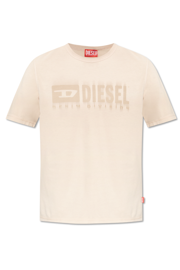 Diesel T-shirt z logo `T-ADJUST-K4`