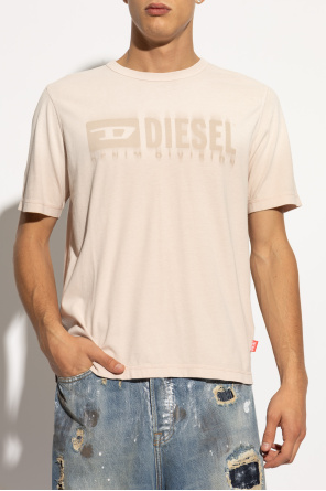 Diesel T-shirt z logo `T-ADJUST-K4`