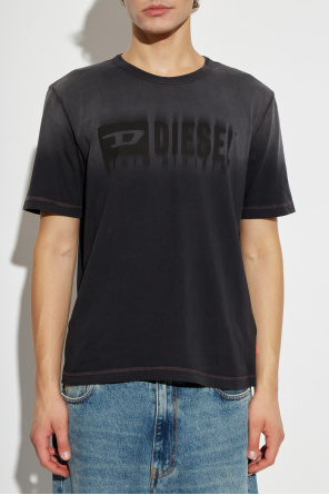 Diesel T-shirt z logo `T-ADJUST-K4`