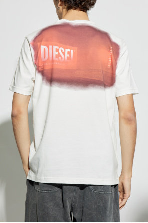 Diesel T-shirt `T-ADJUST-SLITS-R13`