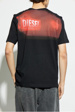 Diesel T-shirt T-ADJUST-SLITS-R13