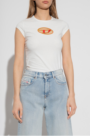 Diesel 'T-ANGIE' T-shirt with logo