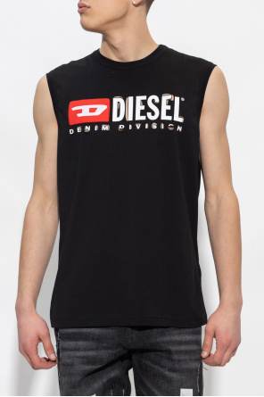 Diesel T-shirt bez rękawów ‘T-BISCO-DIVSTROYED’