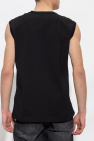Diesel BLACK ‘T-BISCO-DIVSTROYED’ sleeveless T-shirt