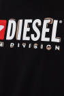 Diesel BLACK ‘T-BISCO-DIVSTROYED’ sleeveless T-shirt
