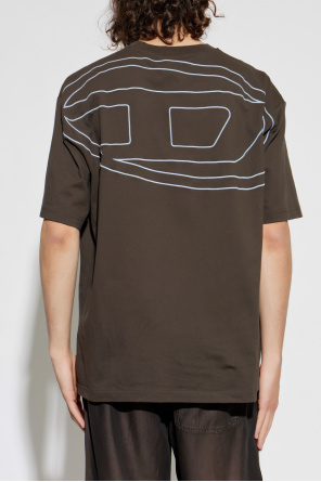 Diesel T-shirt `T-BOGGY-MEGOVAL-D`