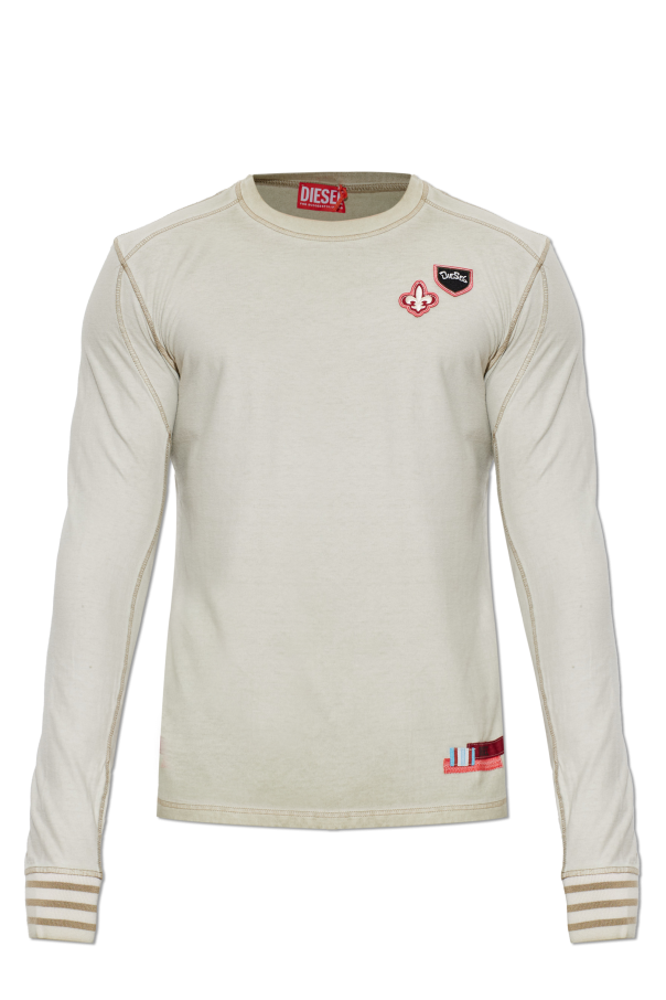 T-shirt ‘T-BOWIE-LS’ od Diesel