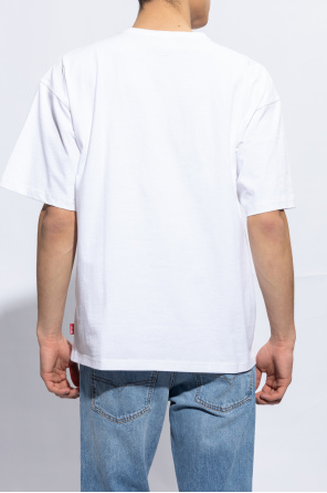 Diesel T-shirt z nadrukiem ‘T-BOXT-BACK’