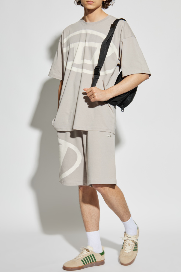 Diesel T-shirt `T-BOXT-BLEACH`