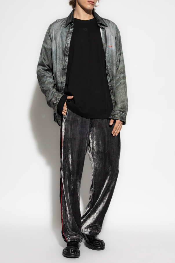 Diesel Langarm-T-Shirt „T-BOXT-LS-INT“